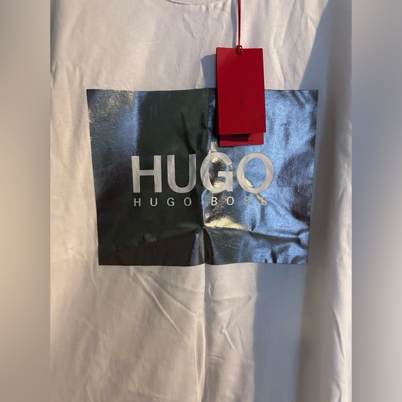 Hugo Boss Men’s White Tshirt size Medium - Picture 3 of 5